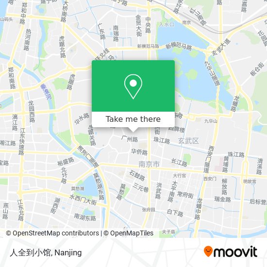 人全到小馆 map