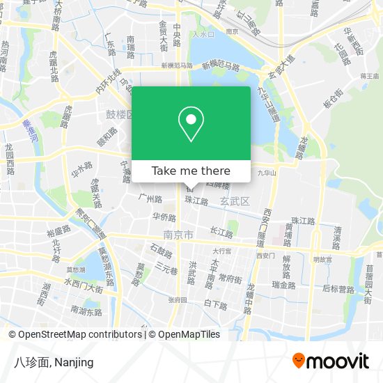 八珍面 map
