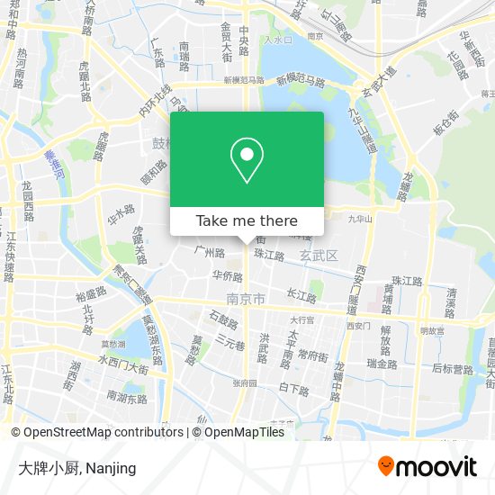 大牌小厨 map