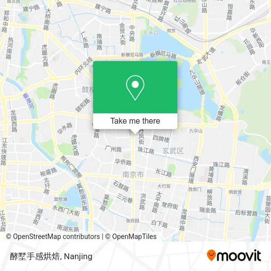 酵墅手感烘焙 map