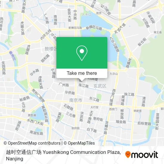 越时空通信广场 Yueshikong Communication Plaza map
