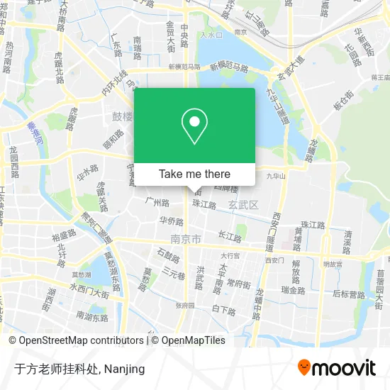 于方老师挂科处 map