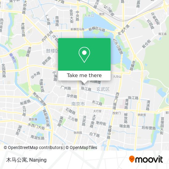 木马公寓 map