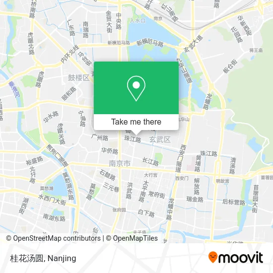 桂花汤圆 map