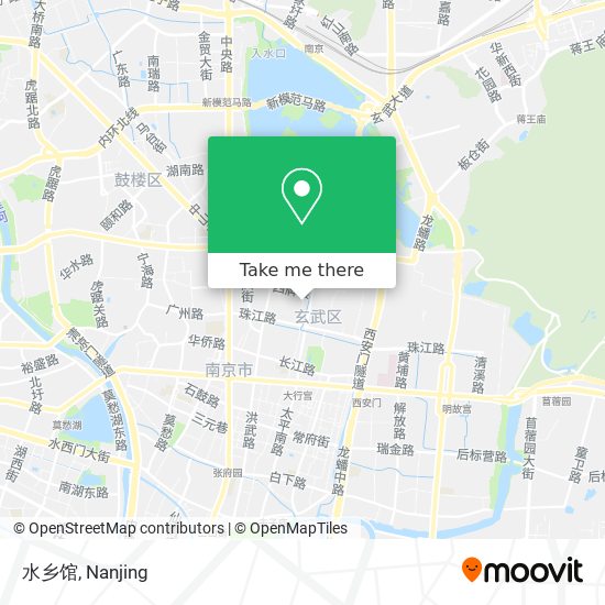 水乡馆 map