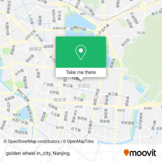 golden wheel in_city map