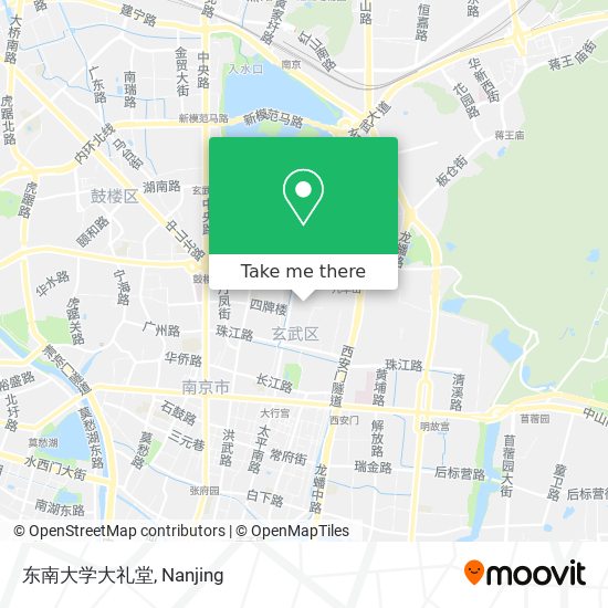 东南大学大礼堂 map