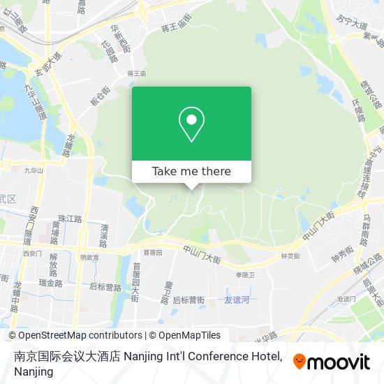 南京国际会议大酒店 Nanjing Int'l Conference Hotel map