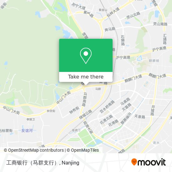 工商银行（马群支行） map