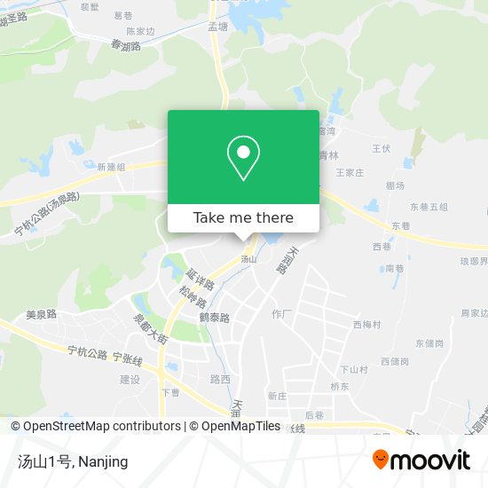 汤山1号 map