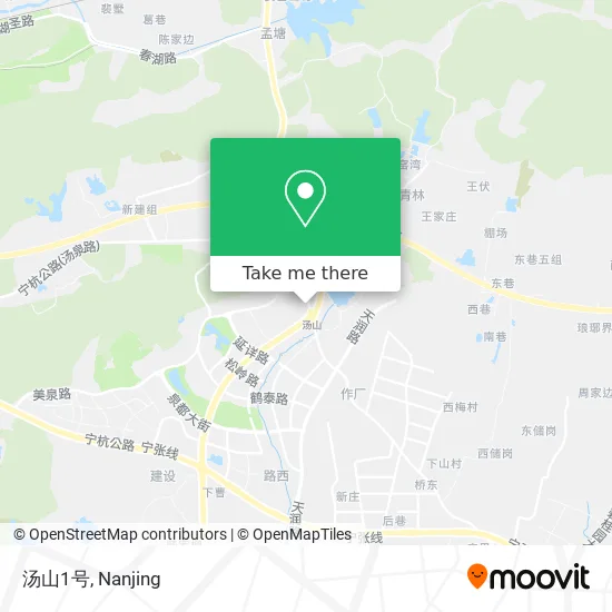 汤山1号 map