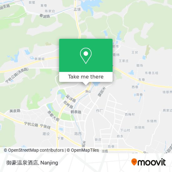 御豪温泉酒店 map