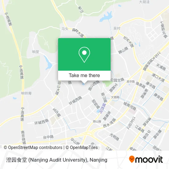 澄园食堂 (Nanjing Audit University) map