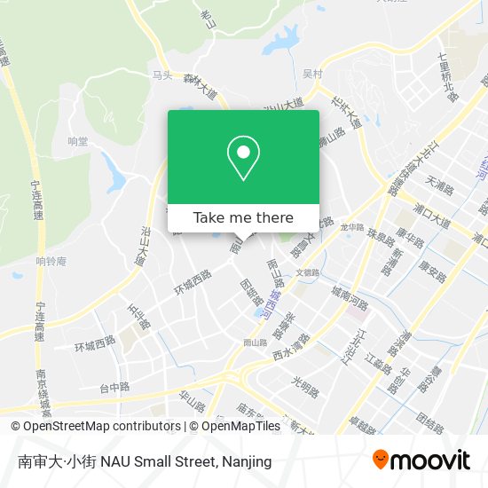 南审大·小街 NAU Small Street map