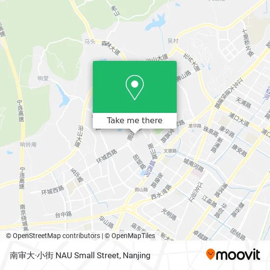 南审大·小街 NAU Small Street map