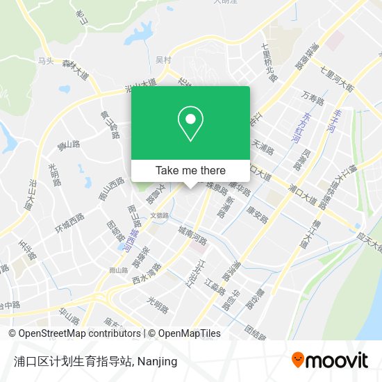 浦口区计划生育指导站 map
