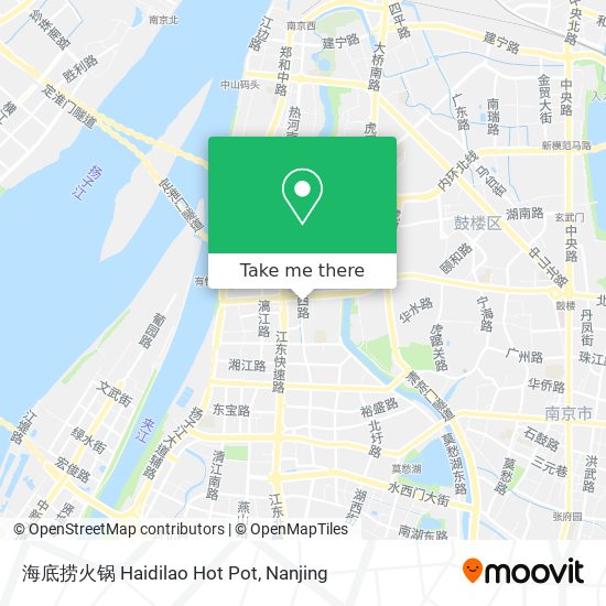 海底捞火锅 Haidilao Hot Pot map