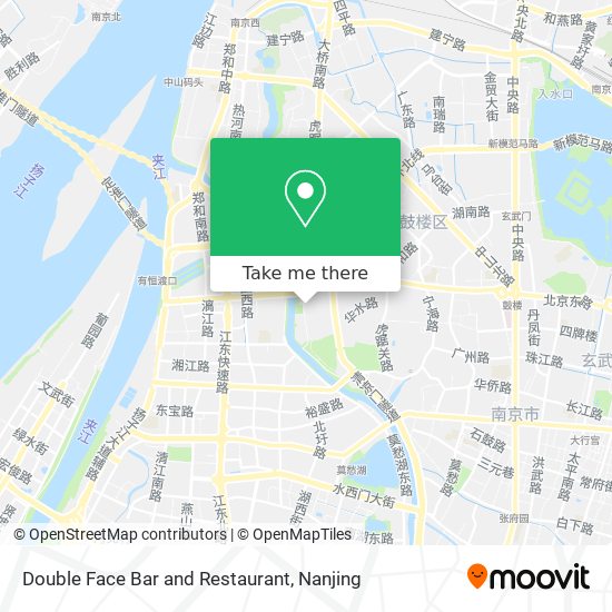 Double Face Bar and Restaurant map
