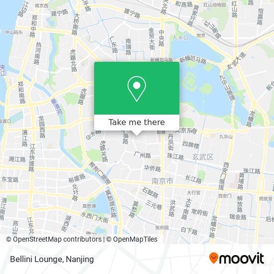 Bellini Lounge map