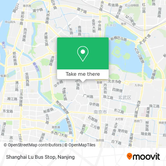 Shanghai Lu Bus Stop map
