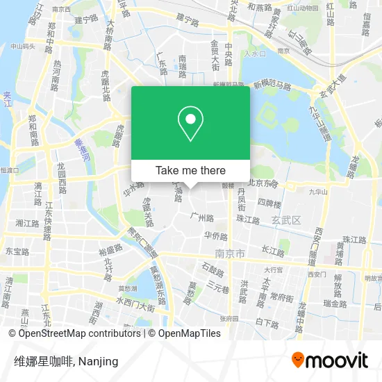 维娜星咖啡 map