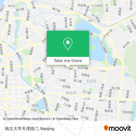 南京大学天津路门 map