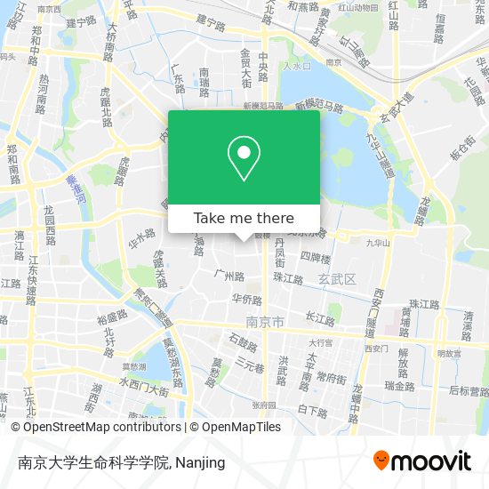 南京大学生命科学学院 map