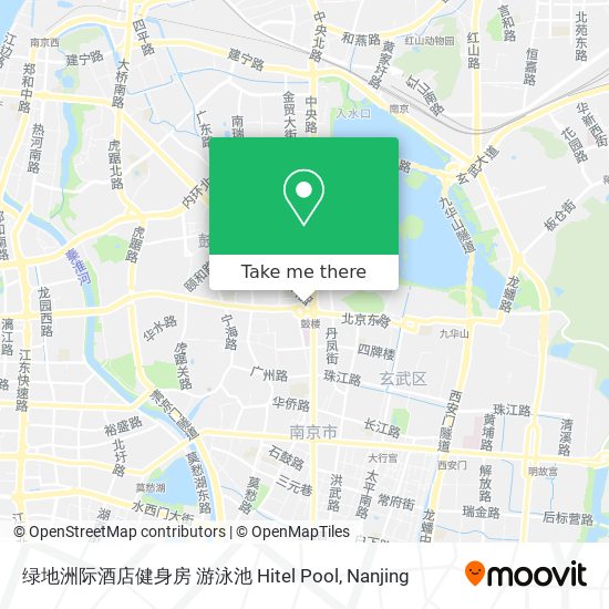 绿地洲际酒店健身房 游泳池 Hitel Pool map