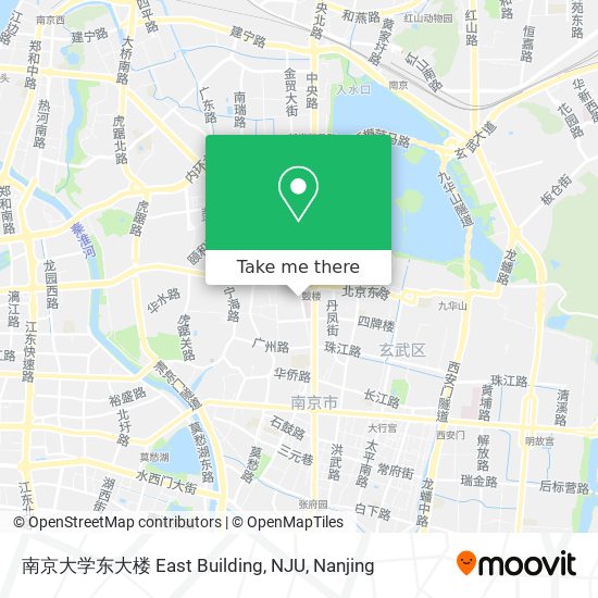 南京大学东大楼 East Building, NJU map