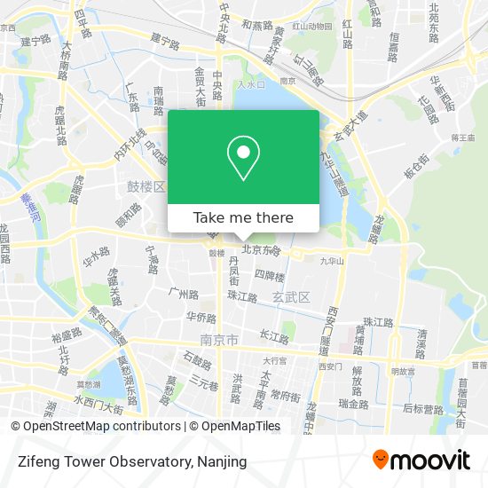 Zifeng Tower Observatory map