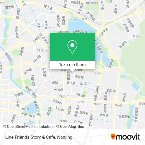 Line Friends Story & Cafe map