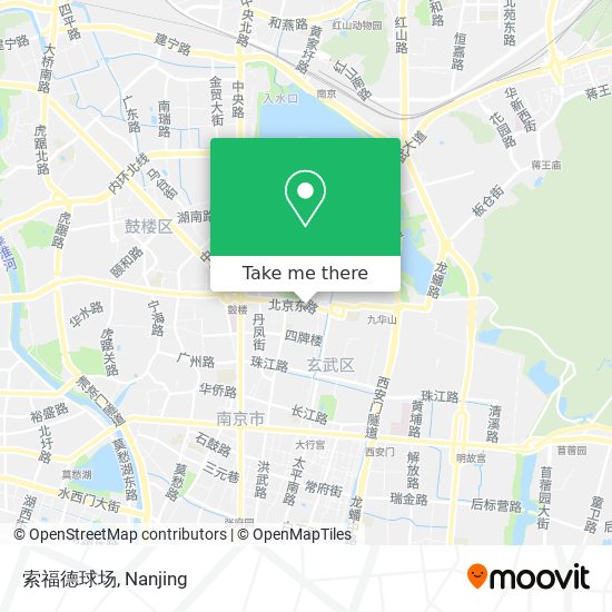 索福德球场 map
