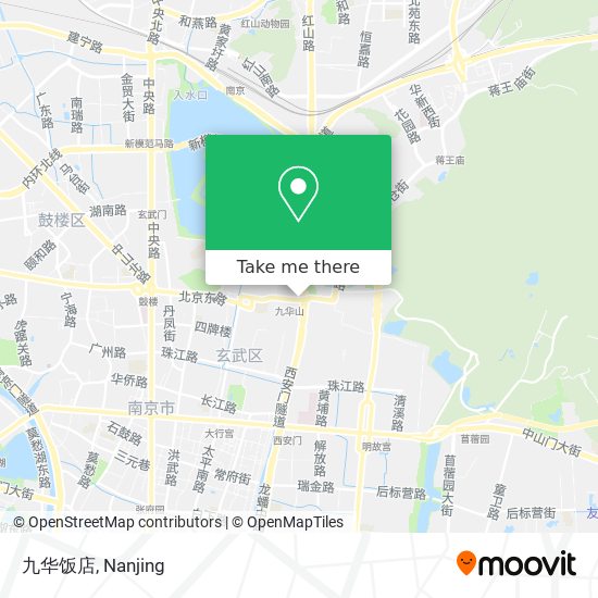 九华饭店 map