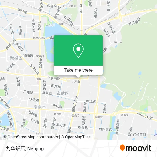 九华饭店 map