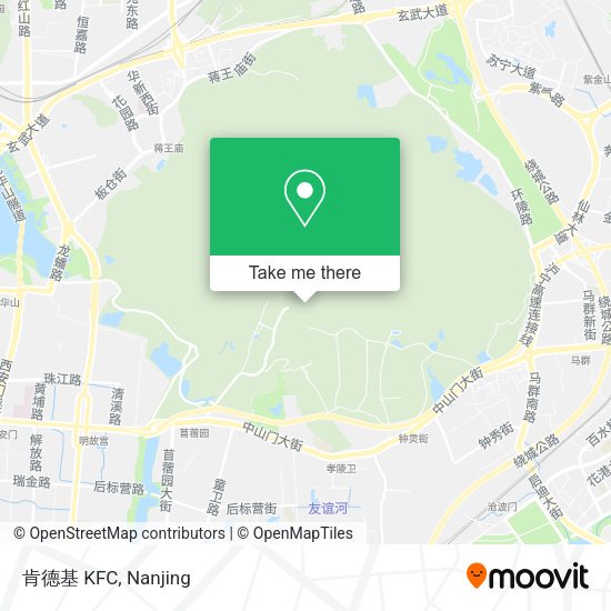 肯德基 KFC map