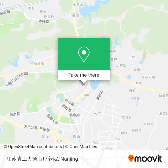 江苏省工人汤山疗养院 map