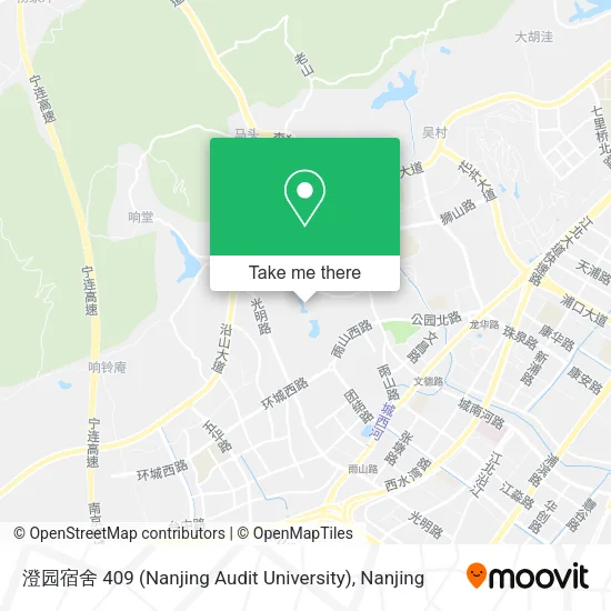 澄园宿舍 409 (Nanjing Audit University) map
