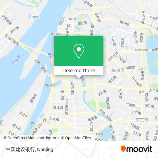中国建设银行 map