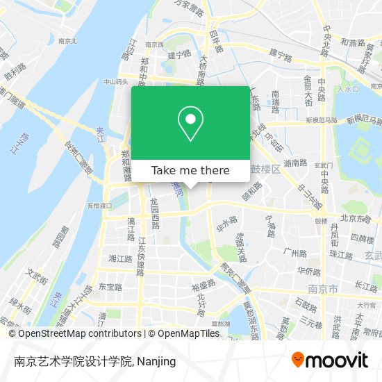 南京艺术学院设计学院 map