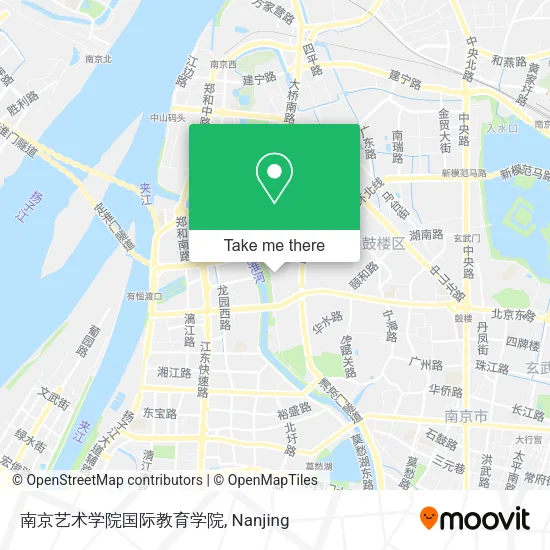 南京艺术学院国际教育学院 map