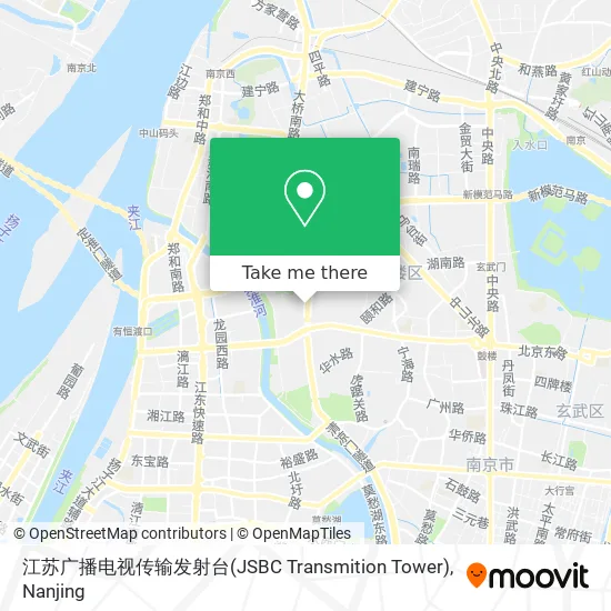 江苏广播电视传输发射台(JSBC Transmition Tower) map
