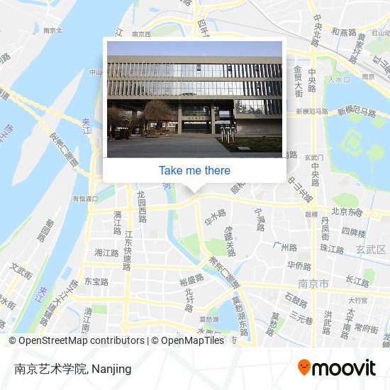 南京艺术学院 map