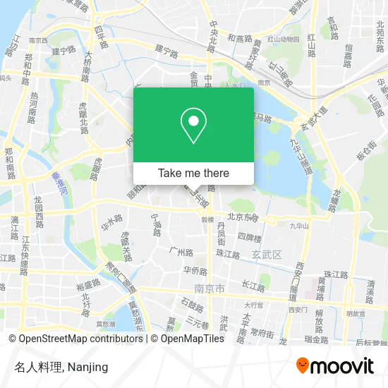 名人料理 map