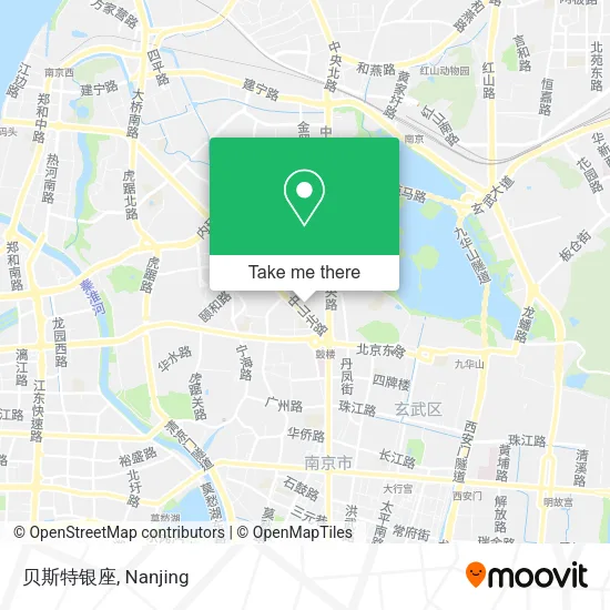 贝斯特银座 map