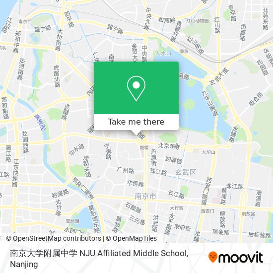 南京大学附属中学 NJU Affiliated Middle School map