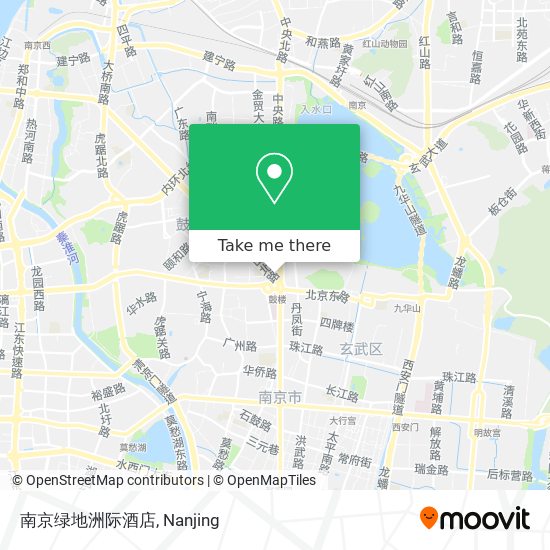 南京绿地洲际酒店 map