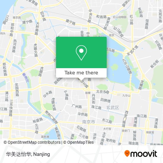 华美达怡华 map