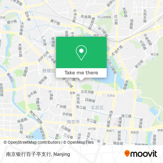 南京银行百子亭支行 map