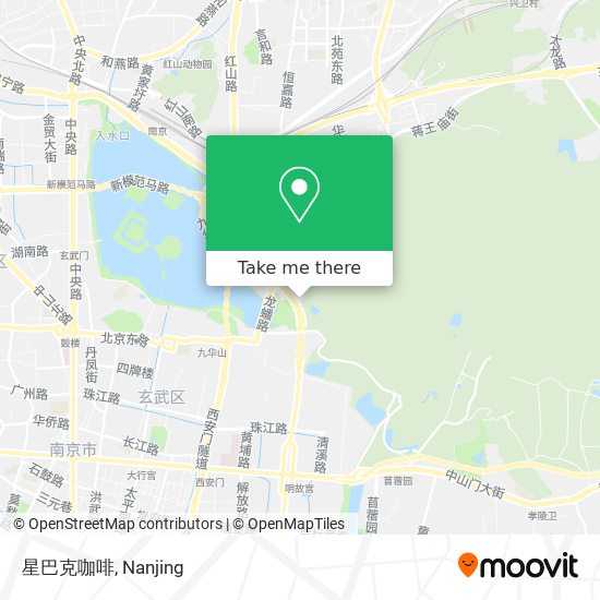 星巴克咖啡 map