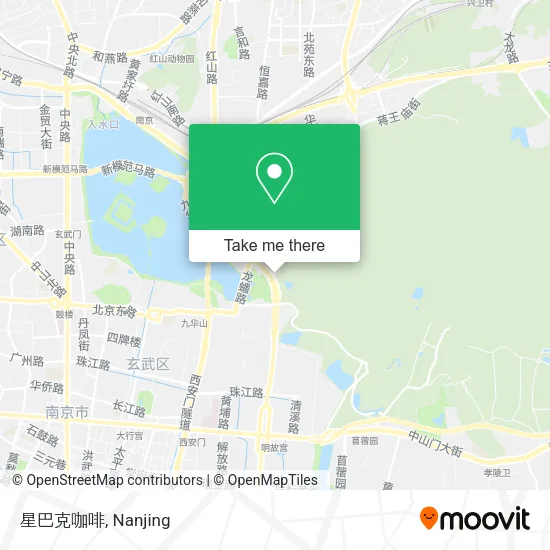 星巴克咖啡 map